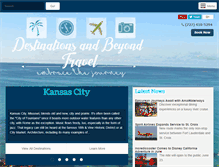 Tablet Screenshot of destinationsandbeyond.com